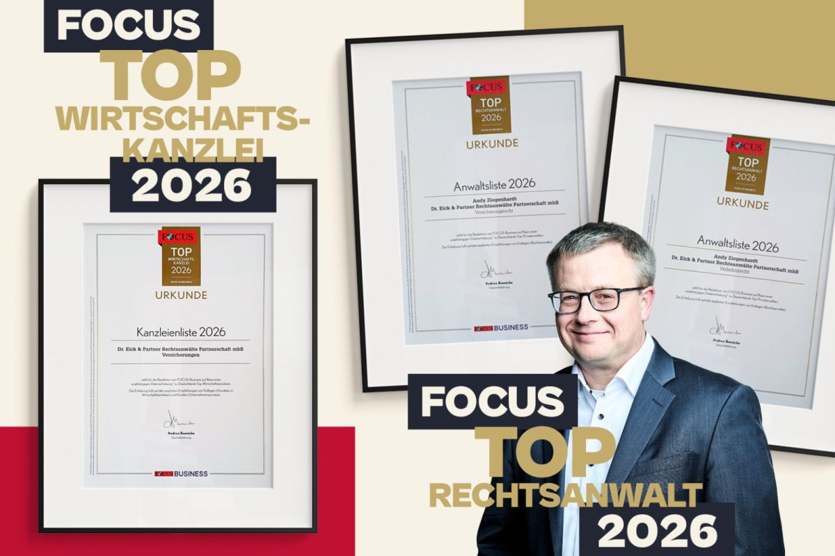 Dreifach vom FOCUS ausgezeichnet! Cover
